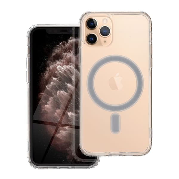 iPhone 11 Pro Skal Clear Magsafe Hårdplast Transparant