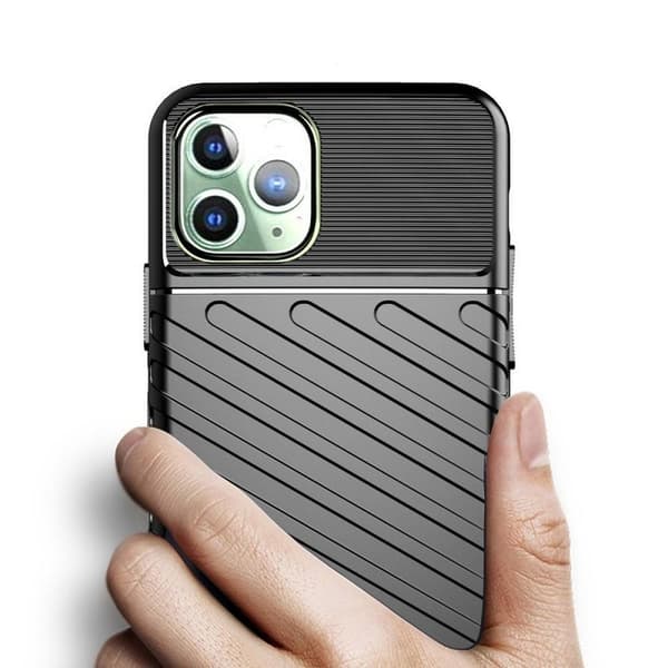 Forcell iPhone 14 Pro Skal Thunder Mjukplast Svart