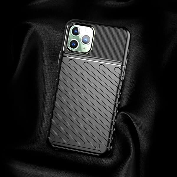 Forcell iPhone 14 Pro Skal Thunder Mjukplast Svart