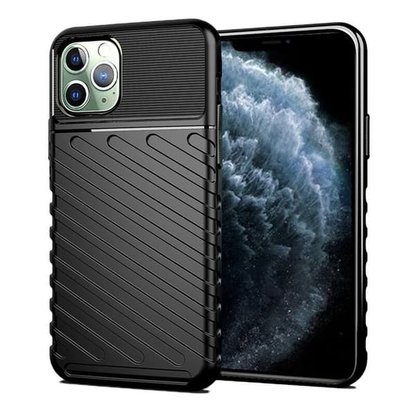 Forcell iPhone 14 Pro Skal Thunder Mjukplast Svart