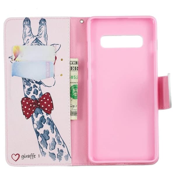 Plånboksfodral Samsung Galaxy S10 Plus - Giraff