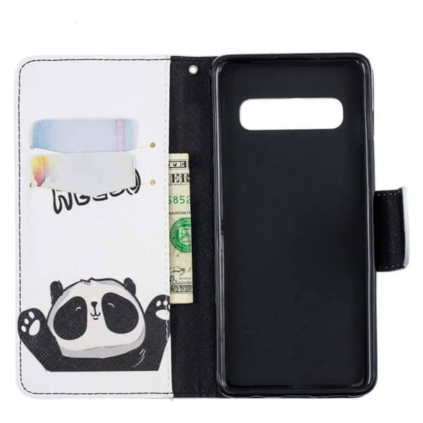 Plånboksfodral Samsung Galaxy S10 Plus - Hello Panda