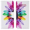 Miniatyrbillede 2 af 5: Plånboksfodral Samsung Galaxy S10 - Färgglad Blomma