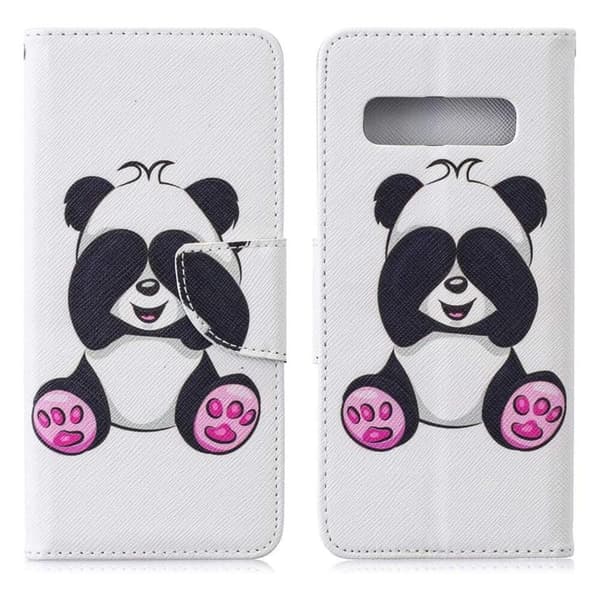 Plånboksfodral Samsung Galaxy S10 - Panda