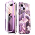 Miniatyrbild 1 av 7: SupCase iPhone 14 Plus Skal Cosmo - Marmor Lila