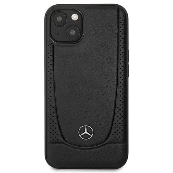 Mercedes iPhone 14 Plus Skal Läder Urban Bengale - Svart