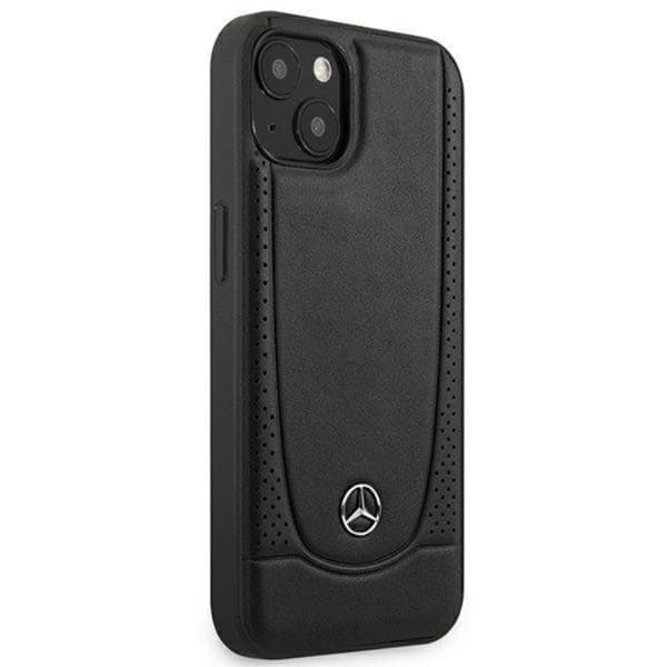 Mercedes iPhone 14 Plus Skal Läder Urban Bengale - Svart