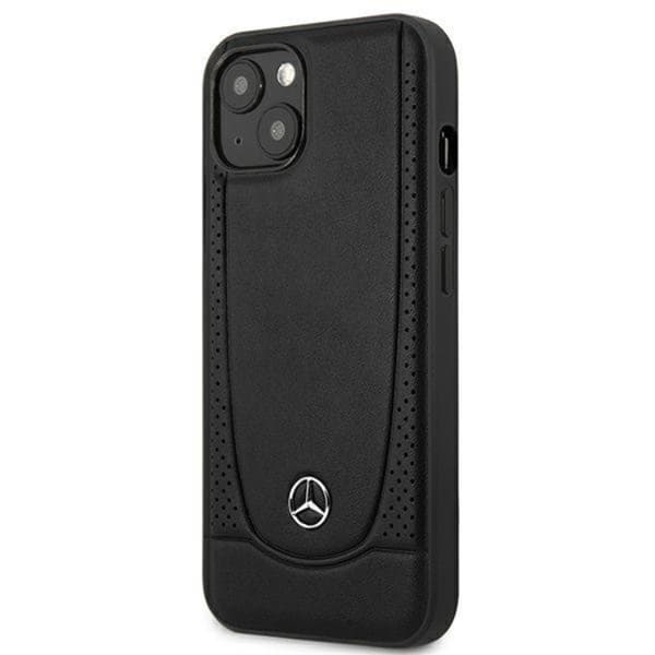 Mercedes iPhone 14 Plus Skal Läder Urban Bengale - Svart