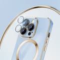 Miniatyrbild 3 av 8: iPhone 14 Pro Max Magsafe Skal Gold Edge - Blå