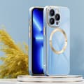Miniatyrbild 8 av 8: iPhone 14 Pro Max Magsafe Skal Gold Edge - Blå