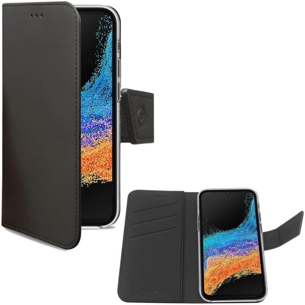 CELLY Galaxy Xcover6 Pro Plånboksfodral - Svart