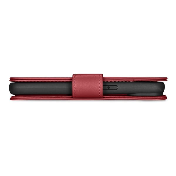 iCarer iPhone 14 Plus Plånboksfodral 2in1 Anti-RFID - Röd