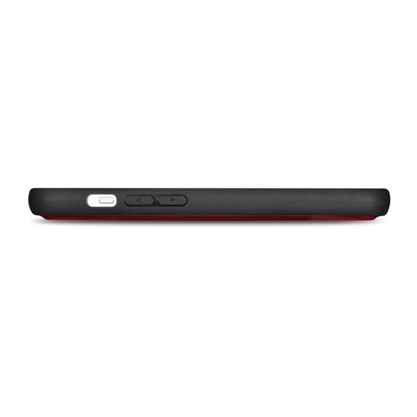 iCarer iPhone 14 Plus Plånboksfodral 2in1 Anti-RFID - Röd