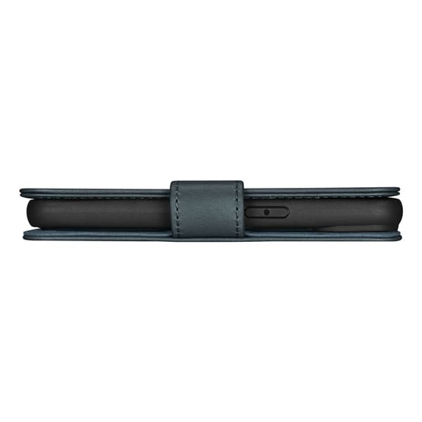 iCarer iPhone 14 Pro Plånboksfodral 2in1 Äkta Läder Anti-RFID - Blå