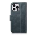 Miniatyrbild 2 av 8: iCarer iPhone 14 Pro Plånboksfodral 2in1 Äkta Läder Anti-RFID - Blå