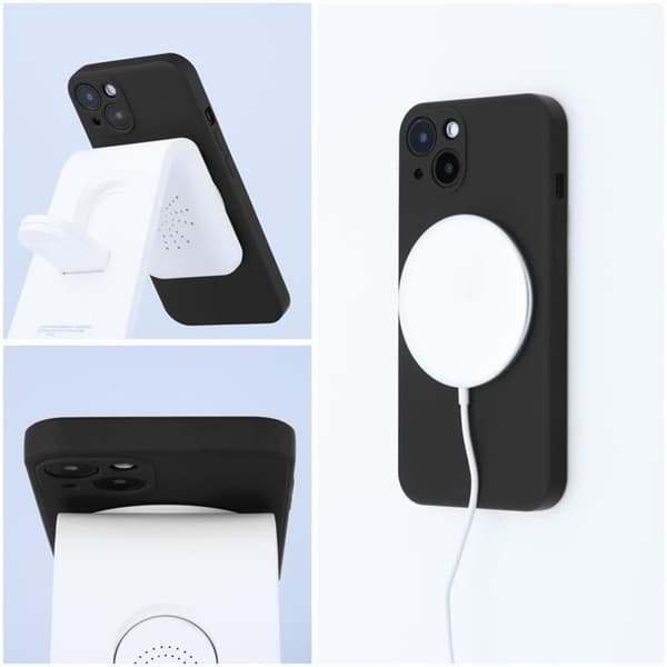 iPhone 11 Magsafe Skal Silikon - Svart