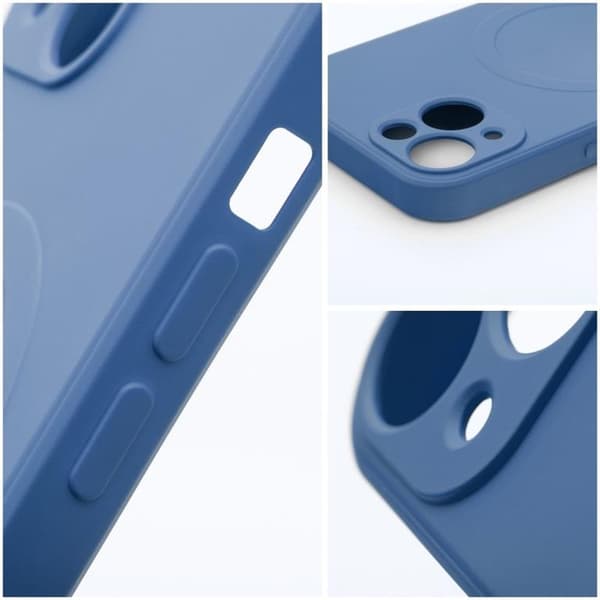 iPhone 11 Magsafe Skal Silikon - Blå
