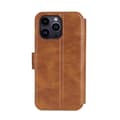 Miniatyrbild 3 av 11: BOOM iPhone 14 Pro Max Plånboksfodral Calfskin - Brun