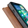 Miniatyrbild 6 av 11: BOOM iPhone 14 Pro Max Plånboksfodral Calfskin - Brun