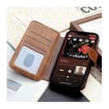 Miniatyrbild 8 av 11: BOOM iPhone 14 Pro Max Plånboksfodral Calfskin - Brun