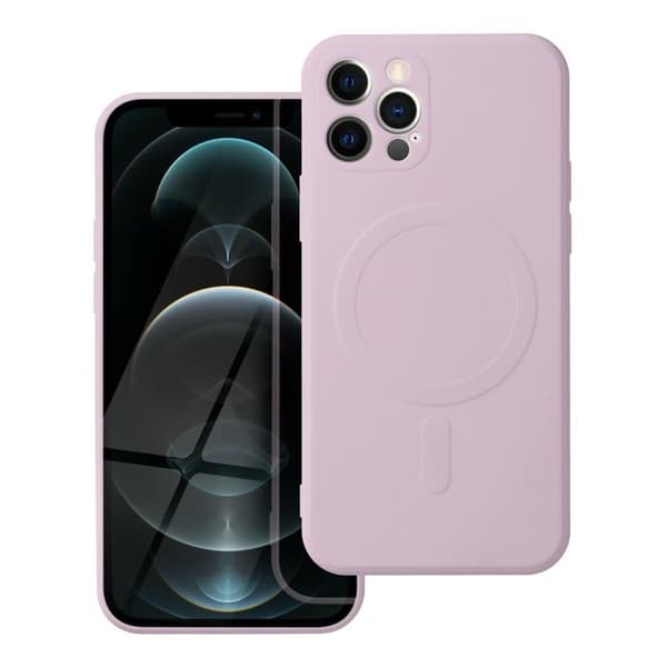 iPhone 12 Pro Magsafe Skal Silikon - Rosa