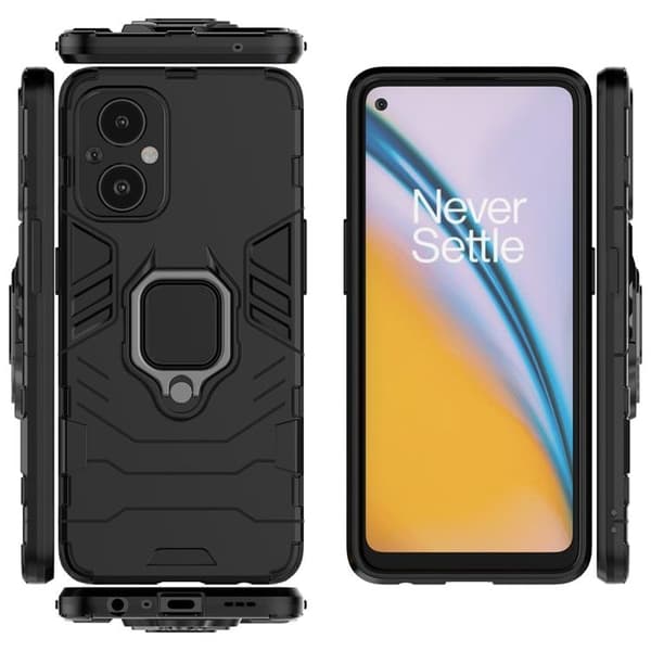 OnePlus Nord N20 5G Skal Ring Armor - Svart