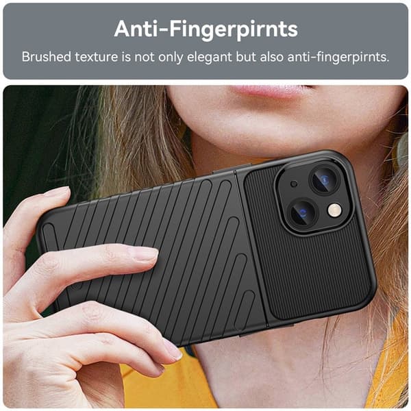 iPhone 14 Plus Skal Thunder Twill - Svart