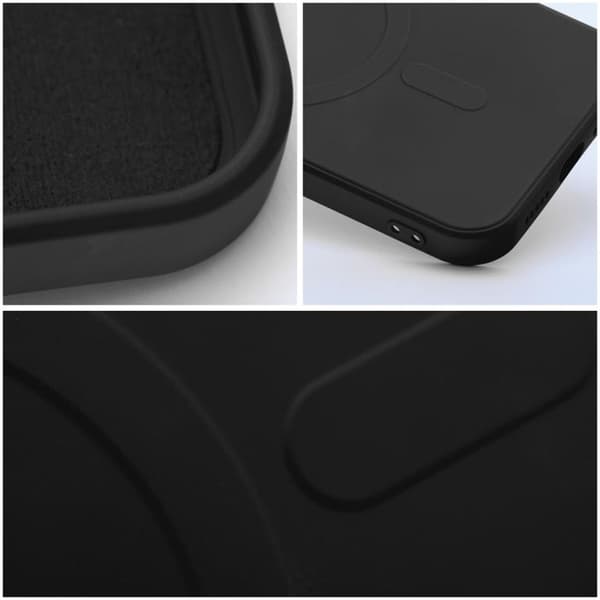 iPhone 13 Pro Magsafe Skal Silikon - Svart