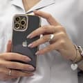 Miniatyrbild 5 av 11: iPhone 12 Pro Skal Gold Frame - Röd