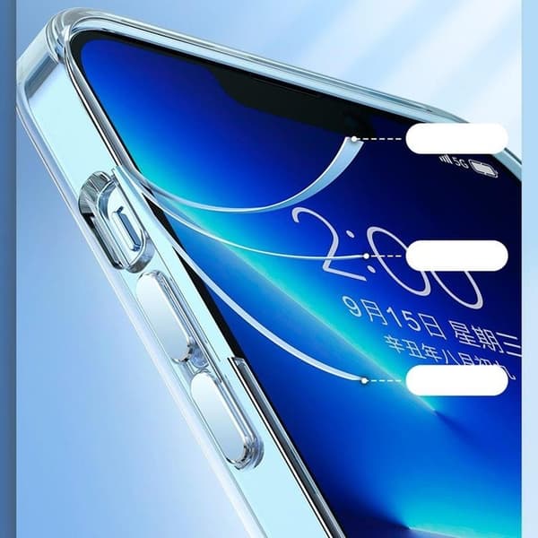 Kingxbar iPhone 13 Pro Max Skal Elegant Series - Transparent