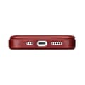 Miniatyrbild 4 av 8: iCarer iPhone 14 Pro Plånboksfodral Magsafe Läder - Röd