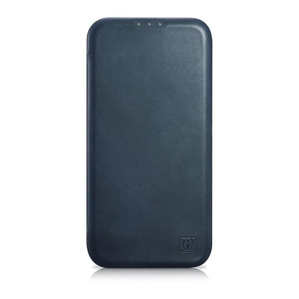 iCarer iPhone 14 Pro Max Plånboksfodral Magsafe Läder - Blå