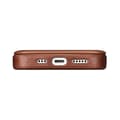 Miniatyrbild 4 av 8: iCarer iPhone 14 Plus Plånboksfodral Magsafe Läder - Brun