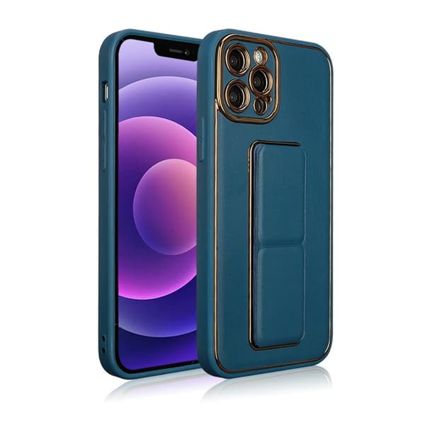 Galaxy A12 (2020/2021) Skal Kickstand - Blå