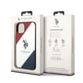 Miniatyrbild 7 av 7: US Polo iPhone 14 Plus Skal Tricolor Embossed - Vit