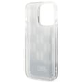 Miniatyrbild 5 av 6: Karl Lagerfeld iPhone 14 Pro Max Skal Liquid Glitter Monogram - Svart