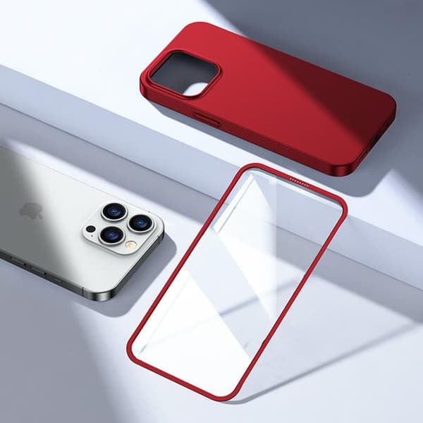 Joyroom iPhone 13 Pro Skal 360 Full - Röd
