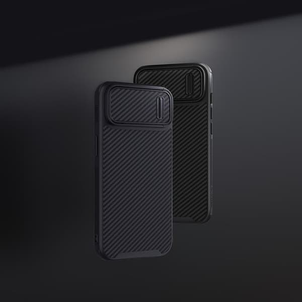 Nillkin iPhone 14 Skal Synthetic Fiber S - Svart