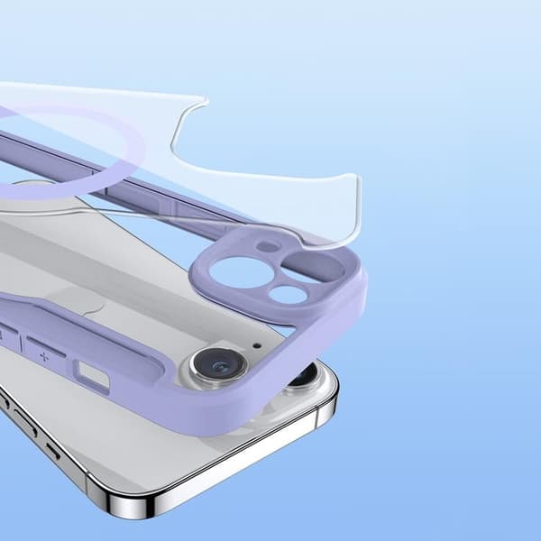 Dux Ducis iPhone 14 Plånboksfodral Magsafe Skin X Pro - Lila