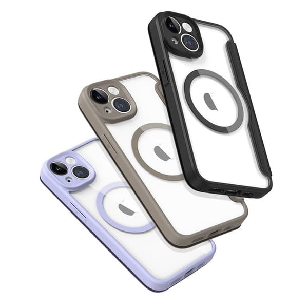 Dux Ducis iPhone 14 Plånboksfodral Magsafe Skin X Pro - Lila