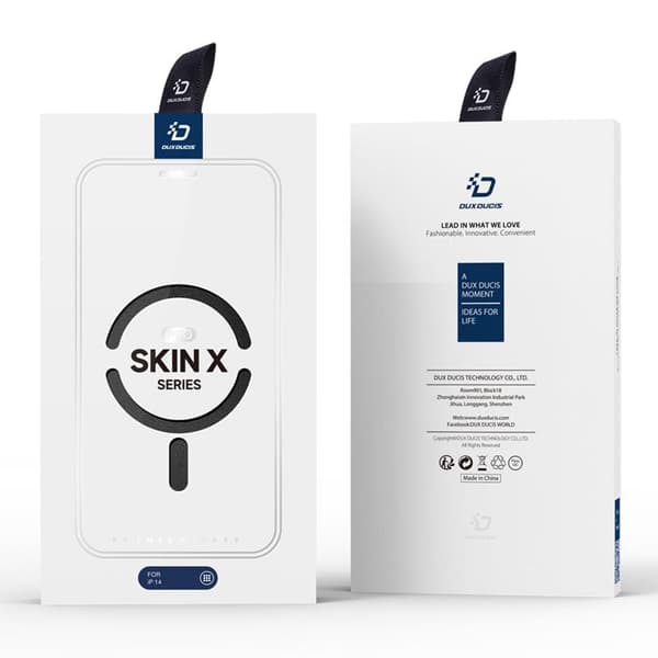 Dux Ducis iPhone 14 Plus Plånboksfodral Magsafe Skin X Pro - Svart