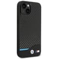 Miniatyrbild 4 av 6: BMW iPhone 14 Plus Skal Läder Carbon - Svart