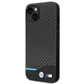 Miniatyrbild 5 av 6: BMW iPhone 14 Plus Skal Läder Carbon - Svart