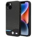 Miniatyrbild 1 av 6: BMW iPhone 14 Plus Skal Läder Carbon - Svart