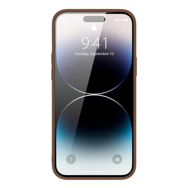 Dux Ducis iPhone 14 Pro Skal Yolo - Brun