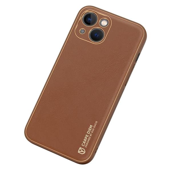 Dux Ducis iPhone 14 Skal Yolo - Brun