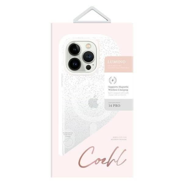UNIQ iPhone 14 Pro Max Skal Coehl Lumino - Sparkling Silver