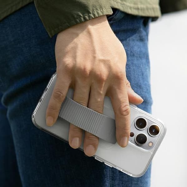 UNIQ iPhone 14 Skal Heldro Mount - Transparent/Lucent Clear