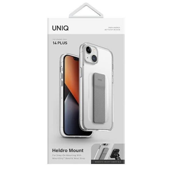 UNIQ iPhone 14 Skal Heldro Mount - Transparent/Lucent Clear