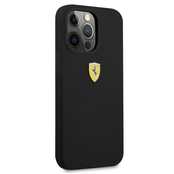 Ferrari iPhone 13 Pro Max Skal Silicone - Svart